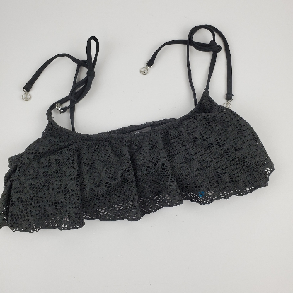 NWT H & M Black Bikini Top